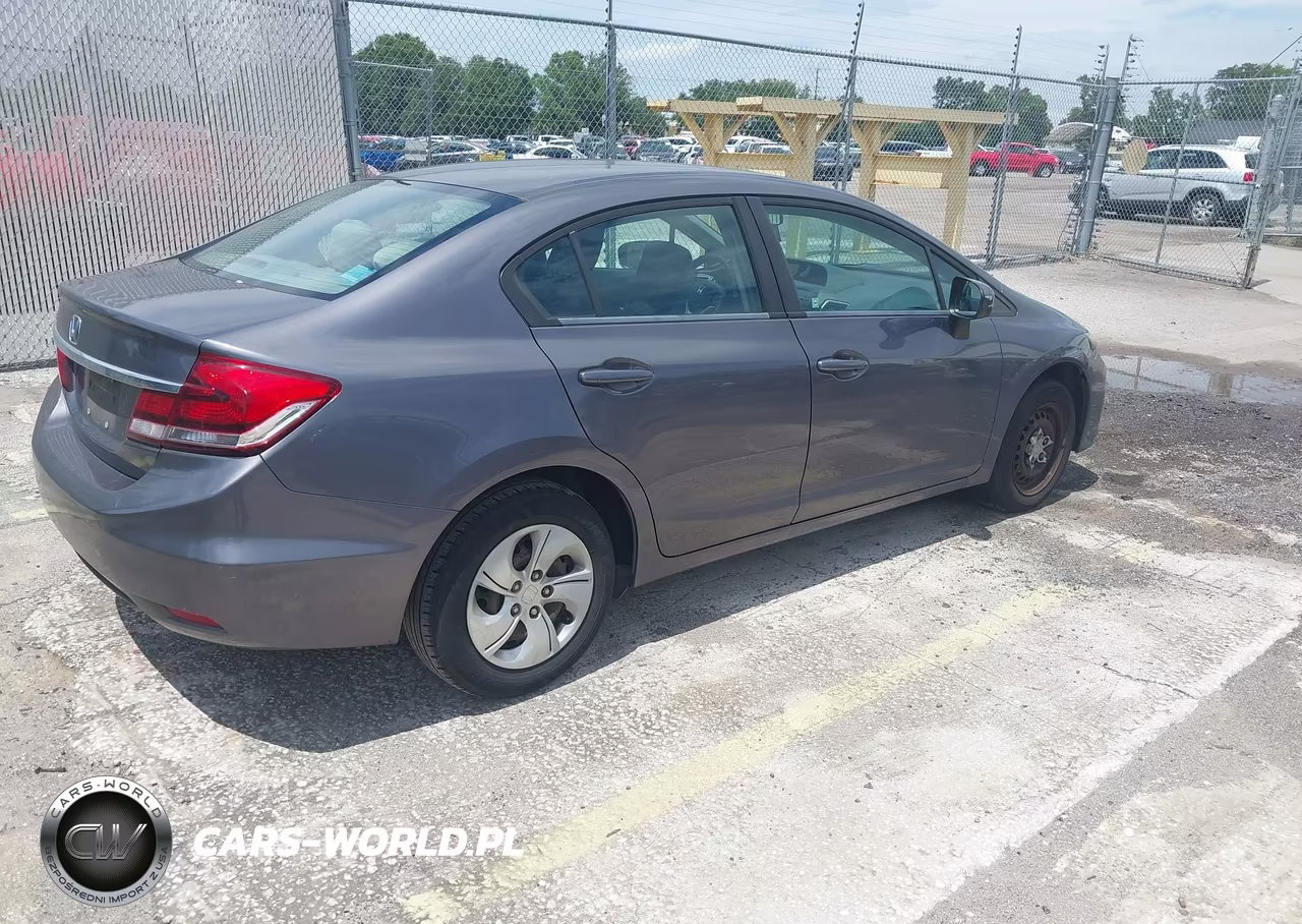 2015 Honda Civic Lx VIN:19XFB2F55FE115955 - 4