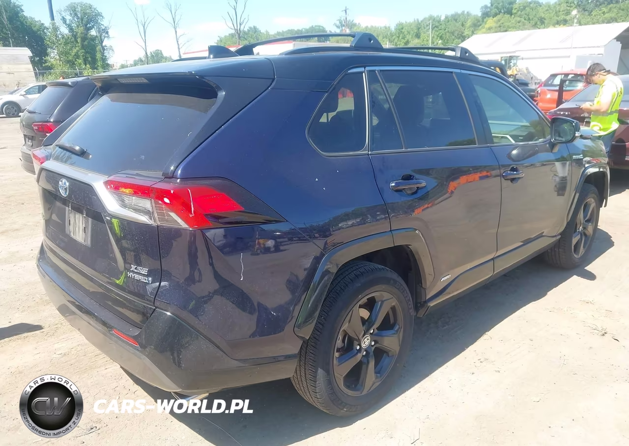2020 Toyota Rav4 Hybrid Xse VIN:JTME6RFV6LD502004 - 4