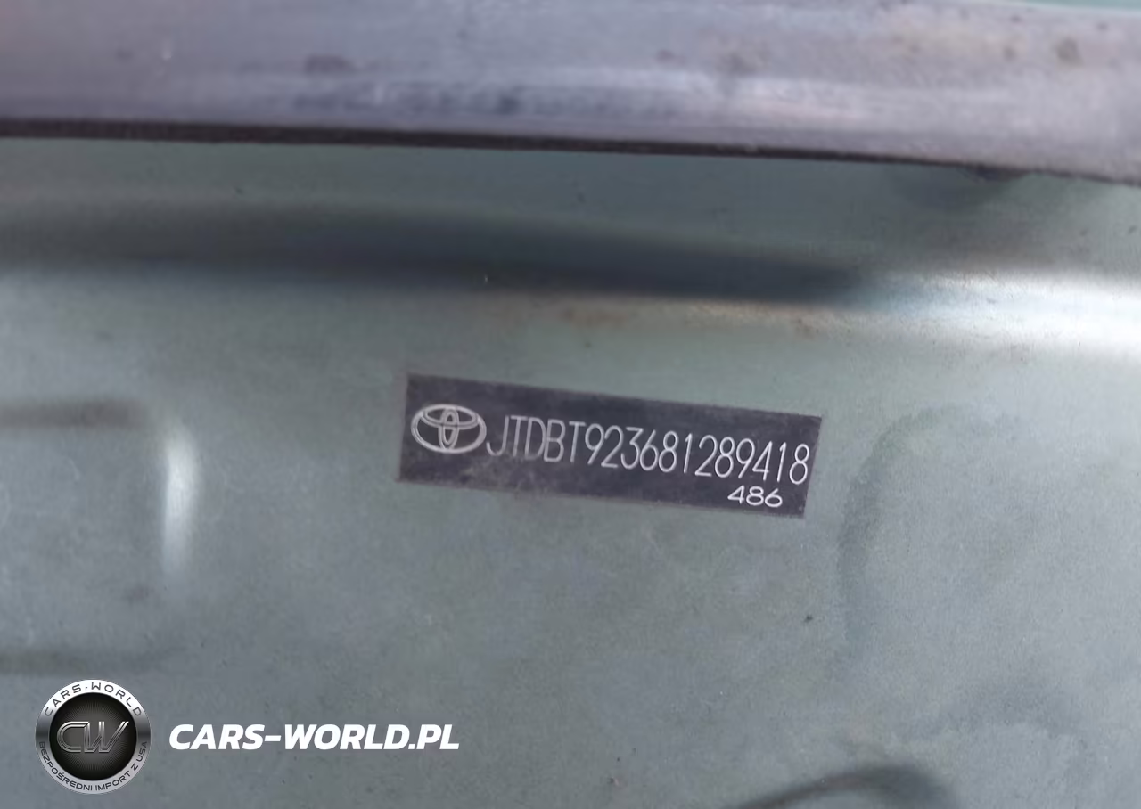 2008 Toyota Yaris VIN:JTDBT923681289418 - 9
