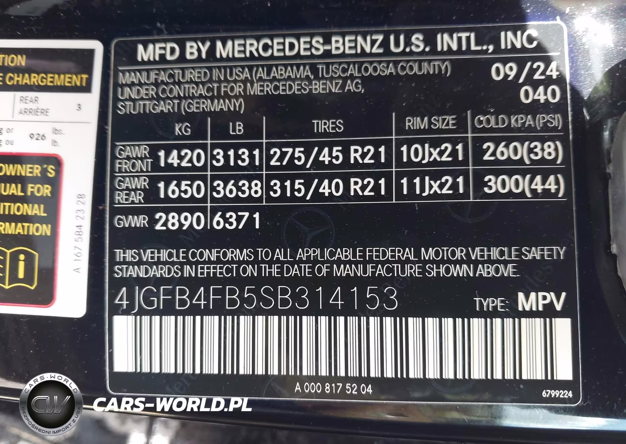 2025 Mercedes-Benz Gle 350 4Matic VIN:4JGFB4FB5SB314153 - 9