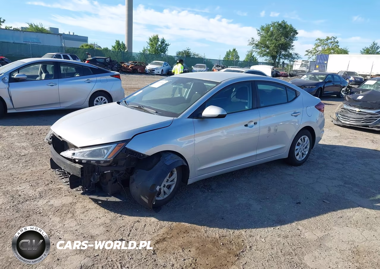 2020 Hyundai Elantra Se VIN:5NPD74LF7LH500250 - 2