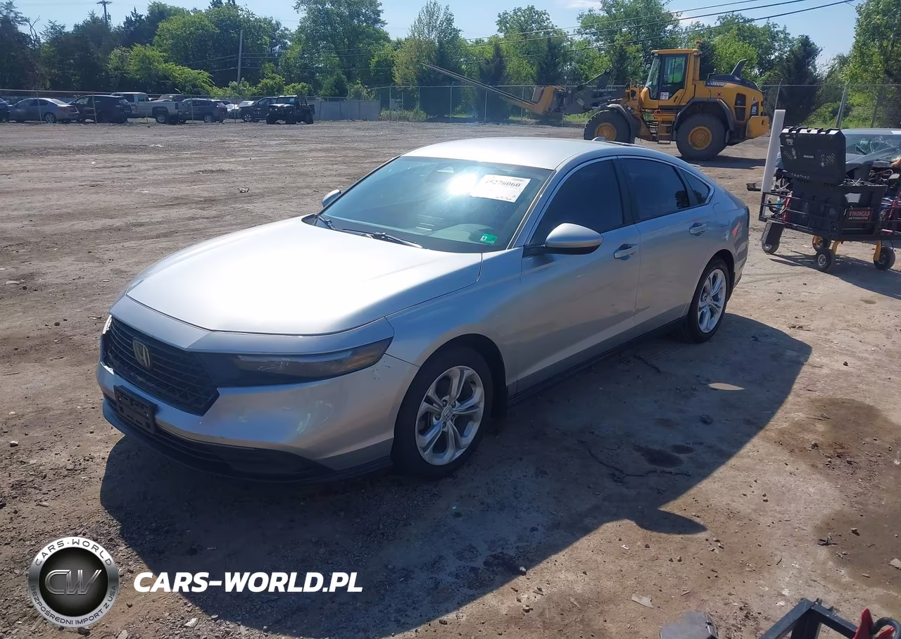 2025 Honda Accord Lx VIN:1HGCY1F26SA047617 - 2