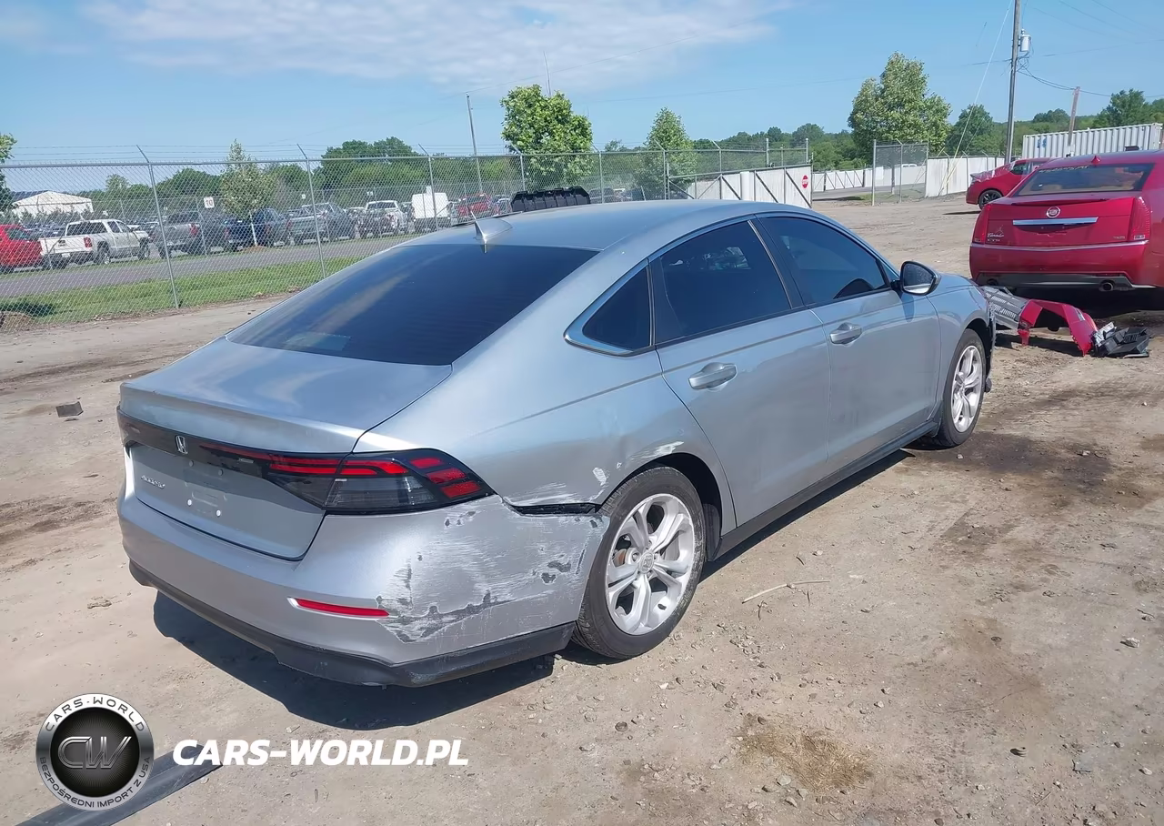 2025 Honda Accord Lx VIN:1HGCY1F26SA047617 - 4