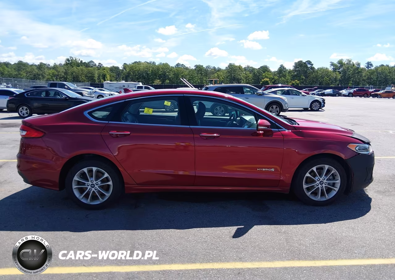 2019 Ford Fusion Hybrid Sel VIN:3FA6P0MU4KR157980 - 13