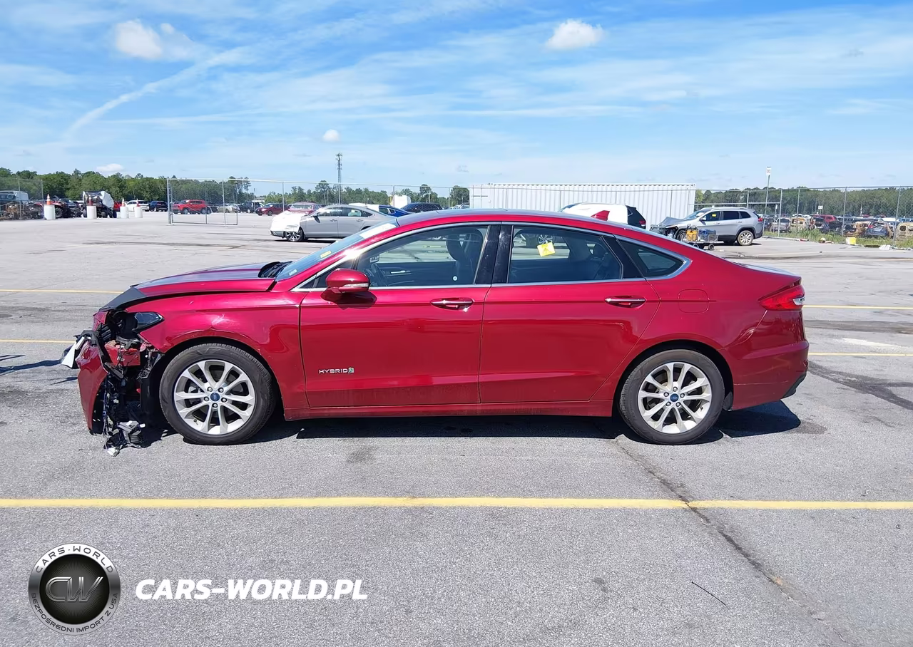 2019 Ford Fusion Hybrid Sel VIN:3FA6P0MU4KR157980 - 14