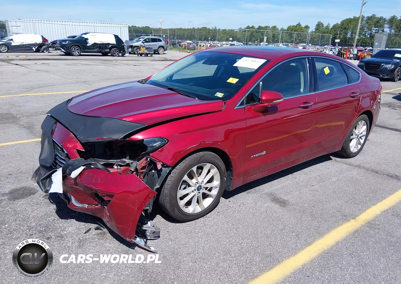 2019 Ford Fusion Hybrid Sel VIN:3FA6P0MU4KR157980 - 2