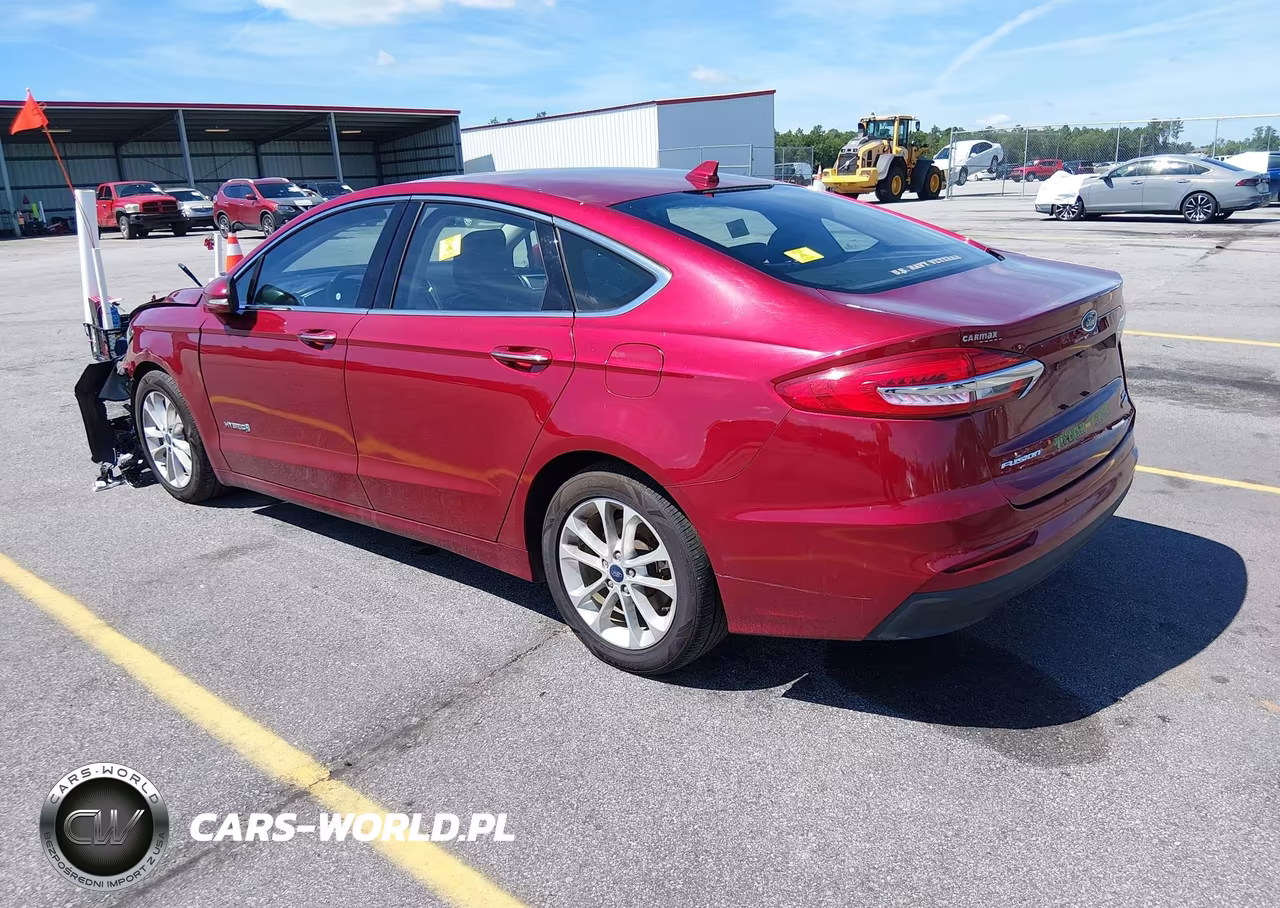 2019 Ford Fusion Hybrid Sel VIN:3FA6P0MU4KR157980 - 3