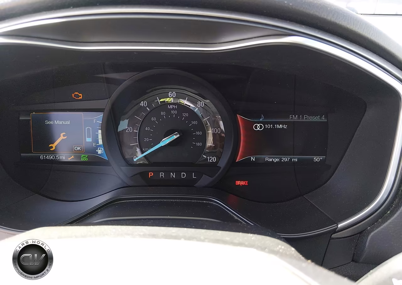 2019 Ford Fusion Hybrid Sel VIN:3FA6P0MU4KR157980 - 7