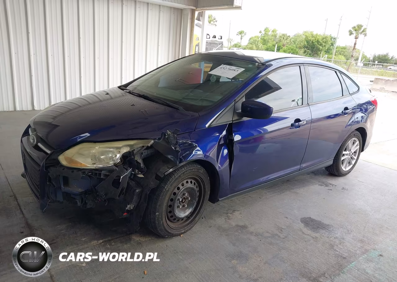 2012 Ford Focus Se VIN:1FAHP3F28CL148401 - 2