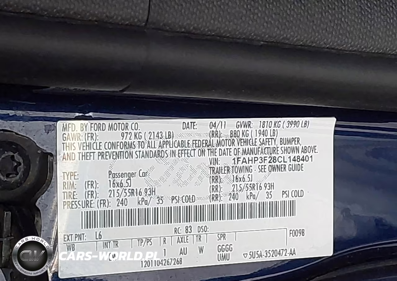 2012 Ford Focus Se VIN:1FAHP3F28CL148401 - 9