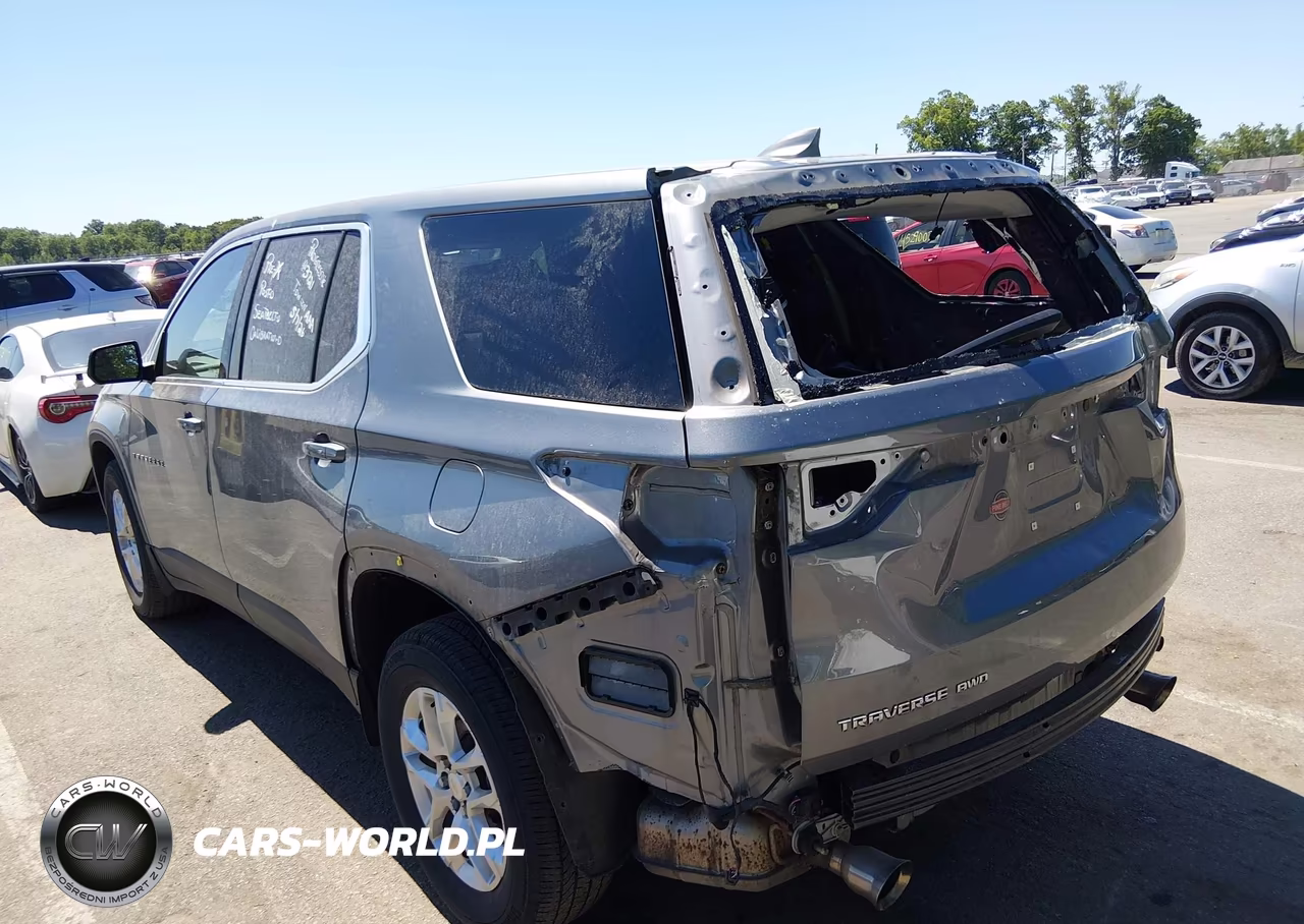 2021 Chevrolet Traverse Awd Ls VIN:1GNEVFKW6MJ173721 - 3