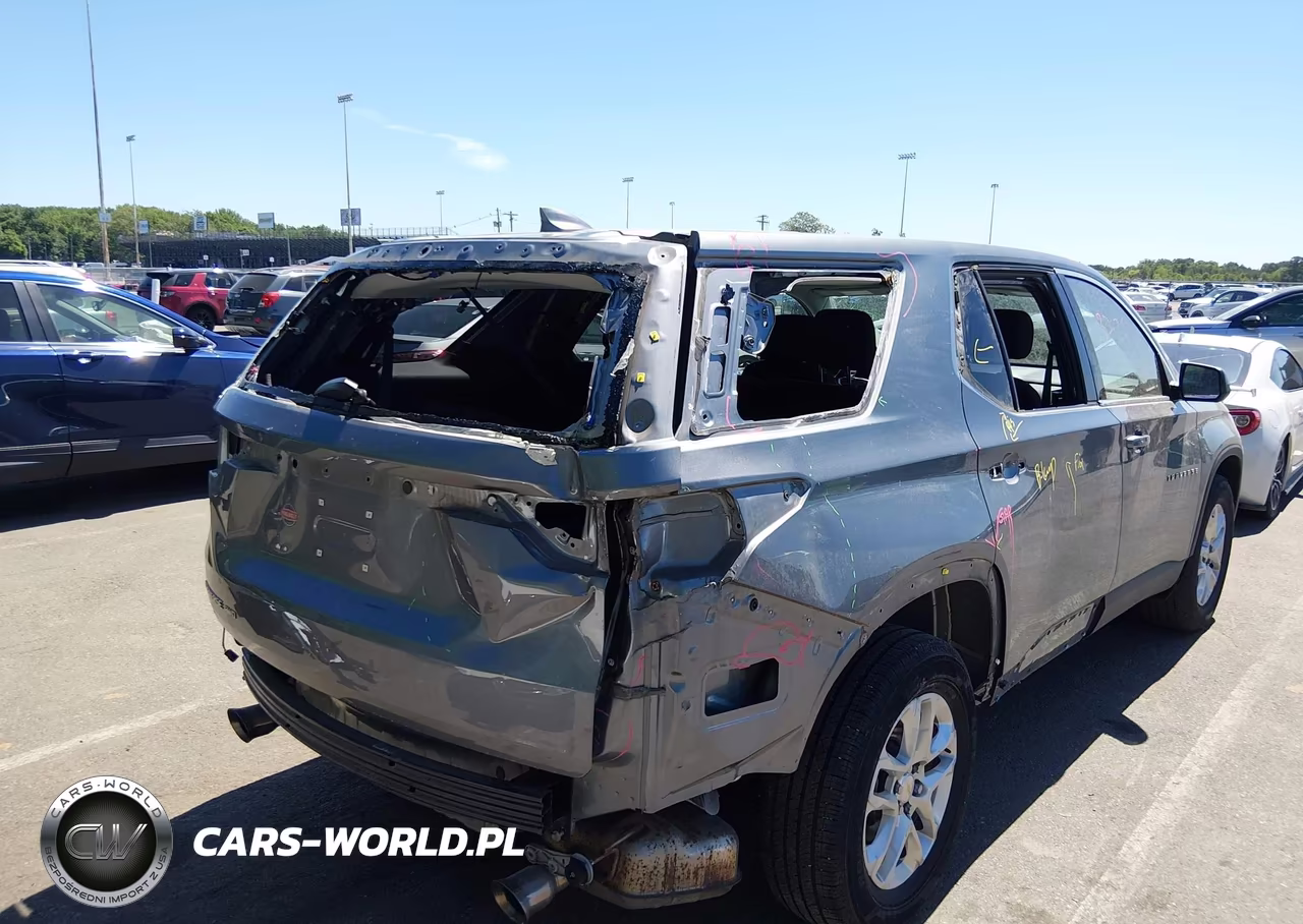 2021 Chevrolet Traverse Awd Ls VIN:1GNEVFKW6MJ173721 - 4