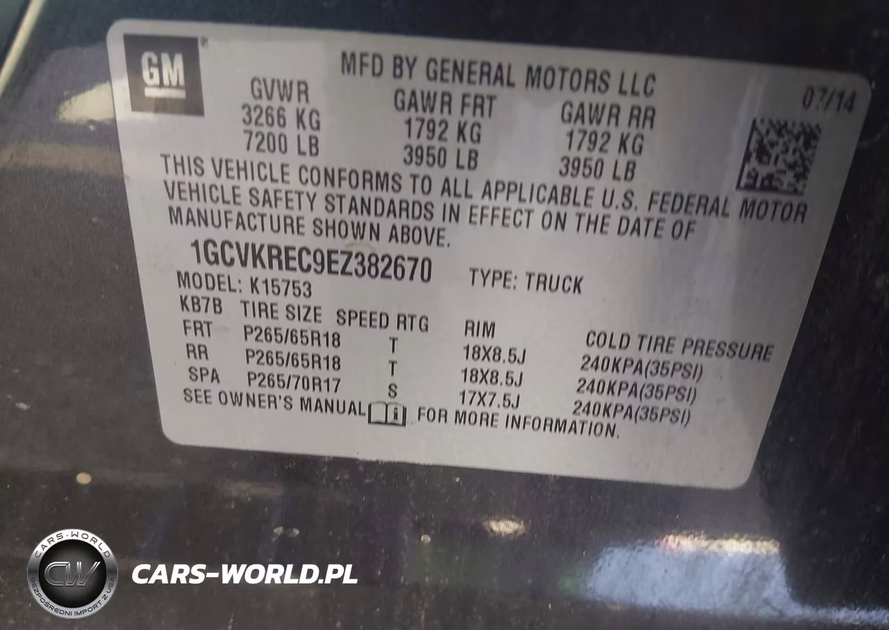 2014 Chevrolet Silverado 1500 1Lt VIN:1GCVKREC9EZ382670 - 9