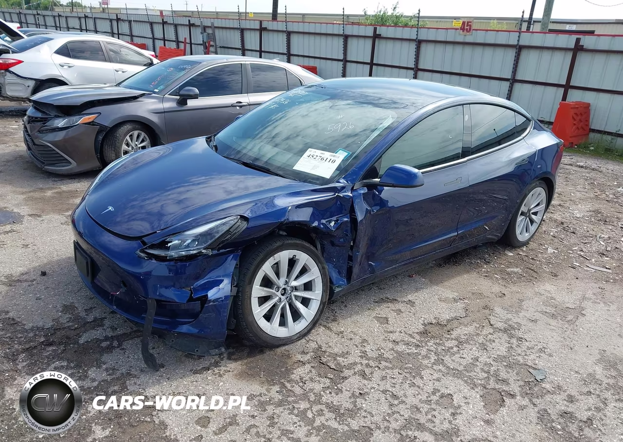 2023 Tesla Model 3 Long Range Dual Motor All-Wheel Drive VIN:5YJ3E1EB2PF635926 - 2