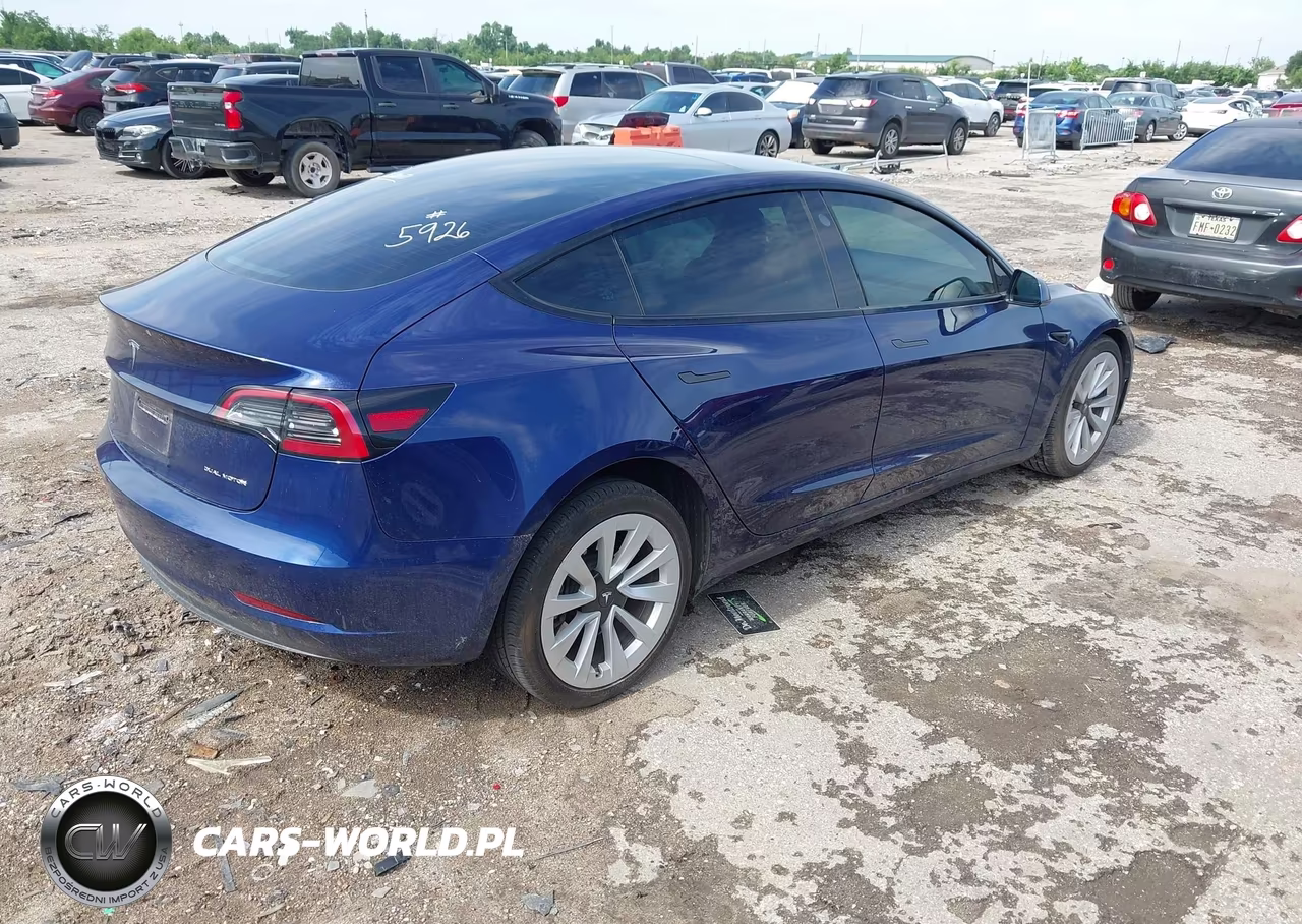 2023 Tesla Model 3 Long Range Dual Motor All-Wheel Drive VIN:5YJ3E1EB2PF635926 - 4