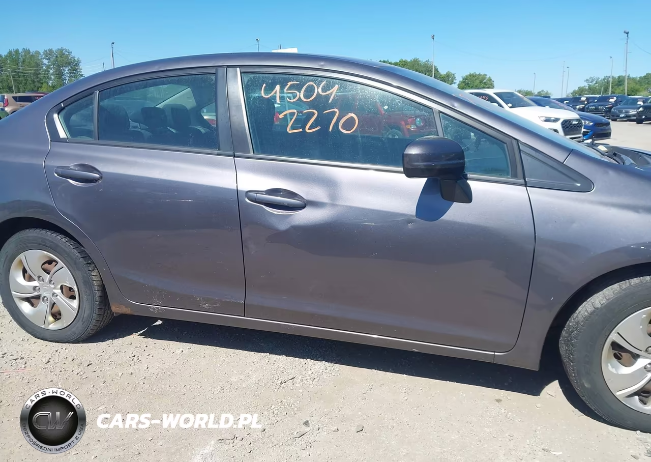 2015 Honda Civic Lx VIN:19XFB2F52FE092151 - 13