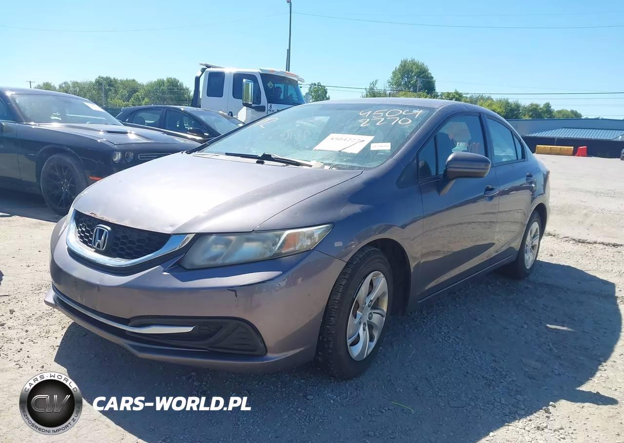 2015 Honda Civic Lx VIN:19XFB2F52FE092151 - 2