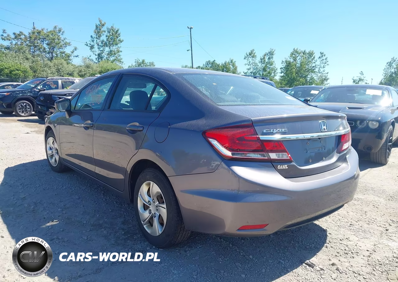 2015 Honda Civic Lx VIN:19XFB2F52FE092151 - 3