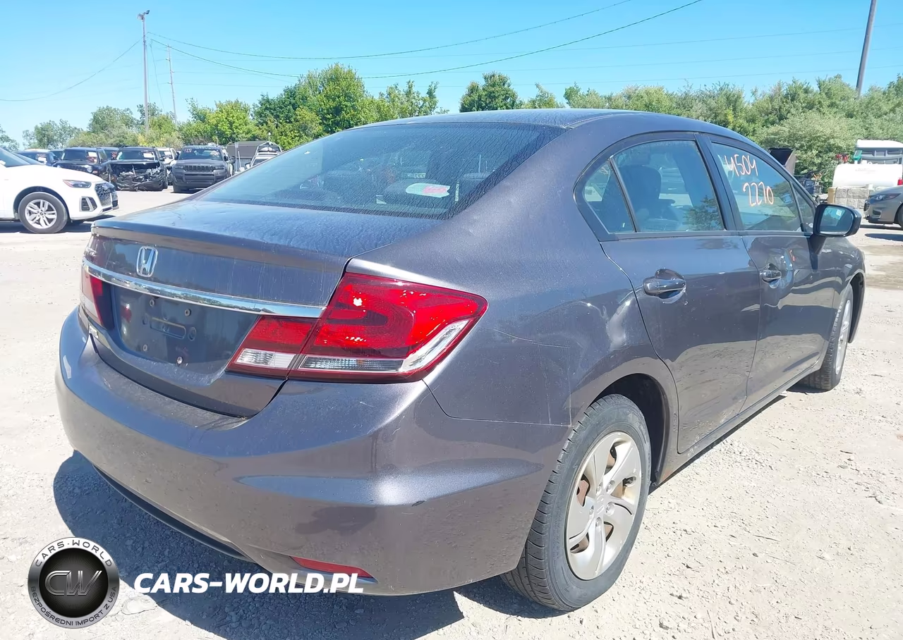2015 Honda Civic Lx VIN:19XFB2F52FE092151 - 4
