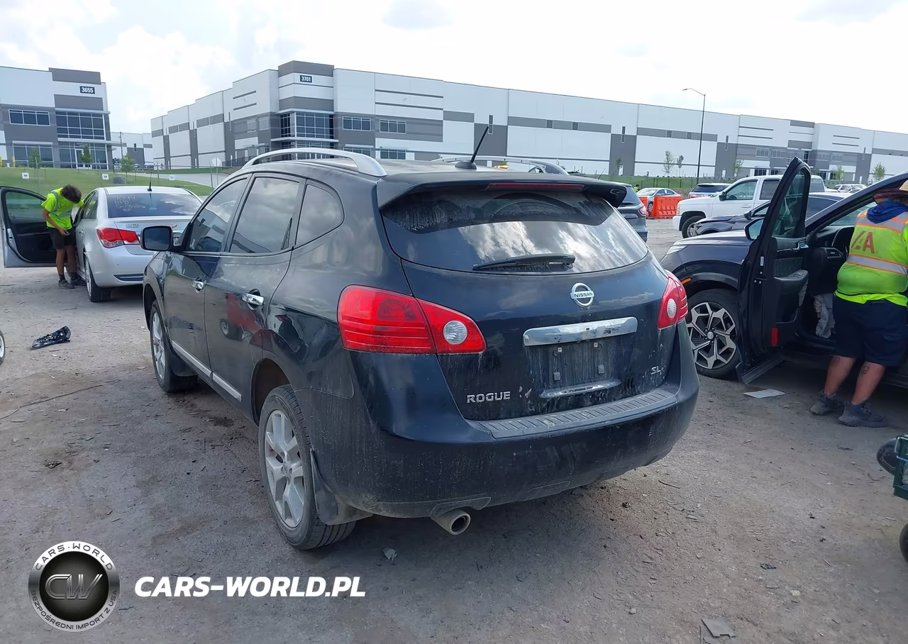 2011 Nissan Rogue Sv VIN:JN8AS5MT2BW158439 - 3