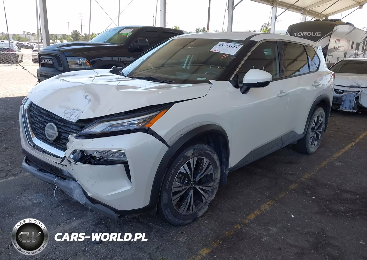 2021 Nissan Rogue Sv Intelligent Awd VIN:JN8AT3BB2MW226043 - 2