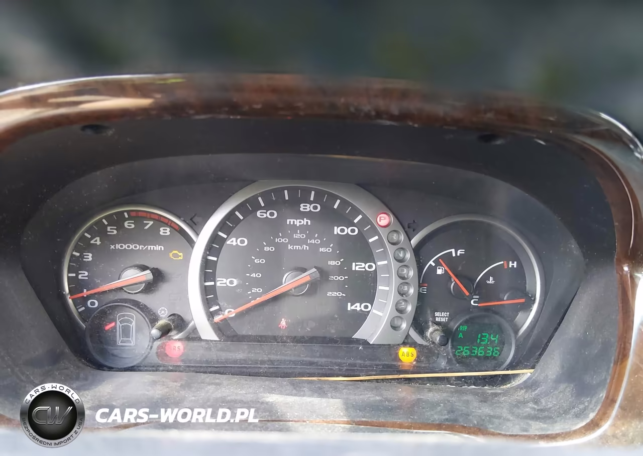 2003 Honda Pilot Ex-L VIN:2HKYF18543H605573 - 7