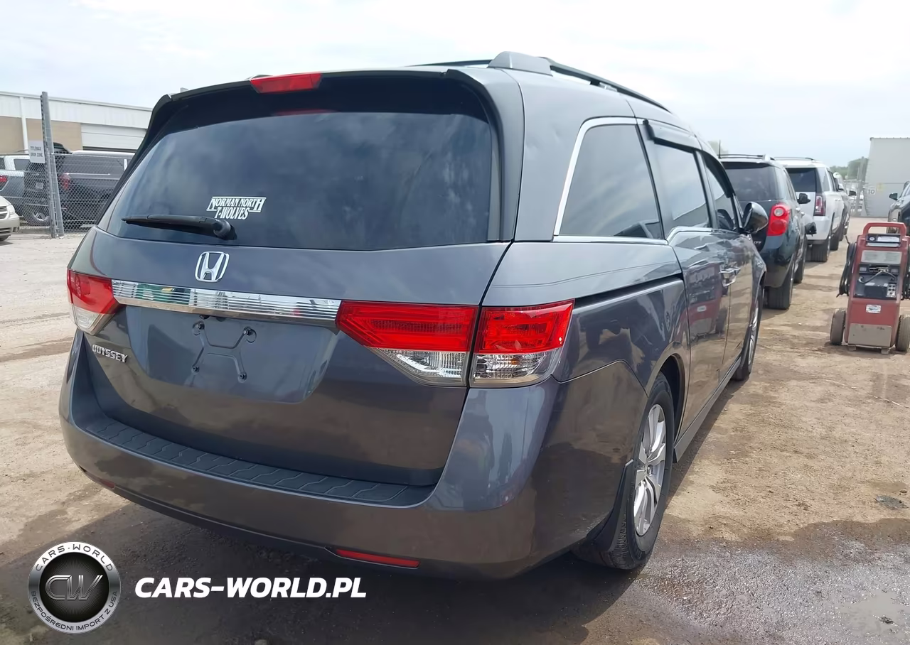 2015 Honda Odyssey Ex-L VIN:5FNRL5H69FB046103 - 4