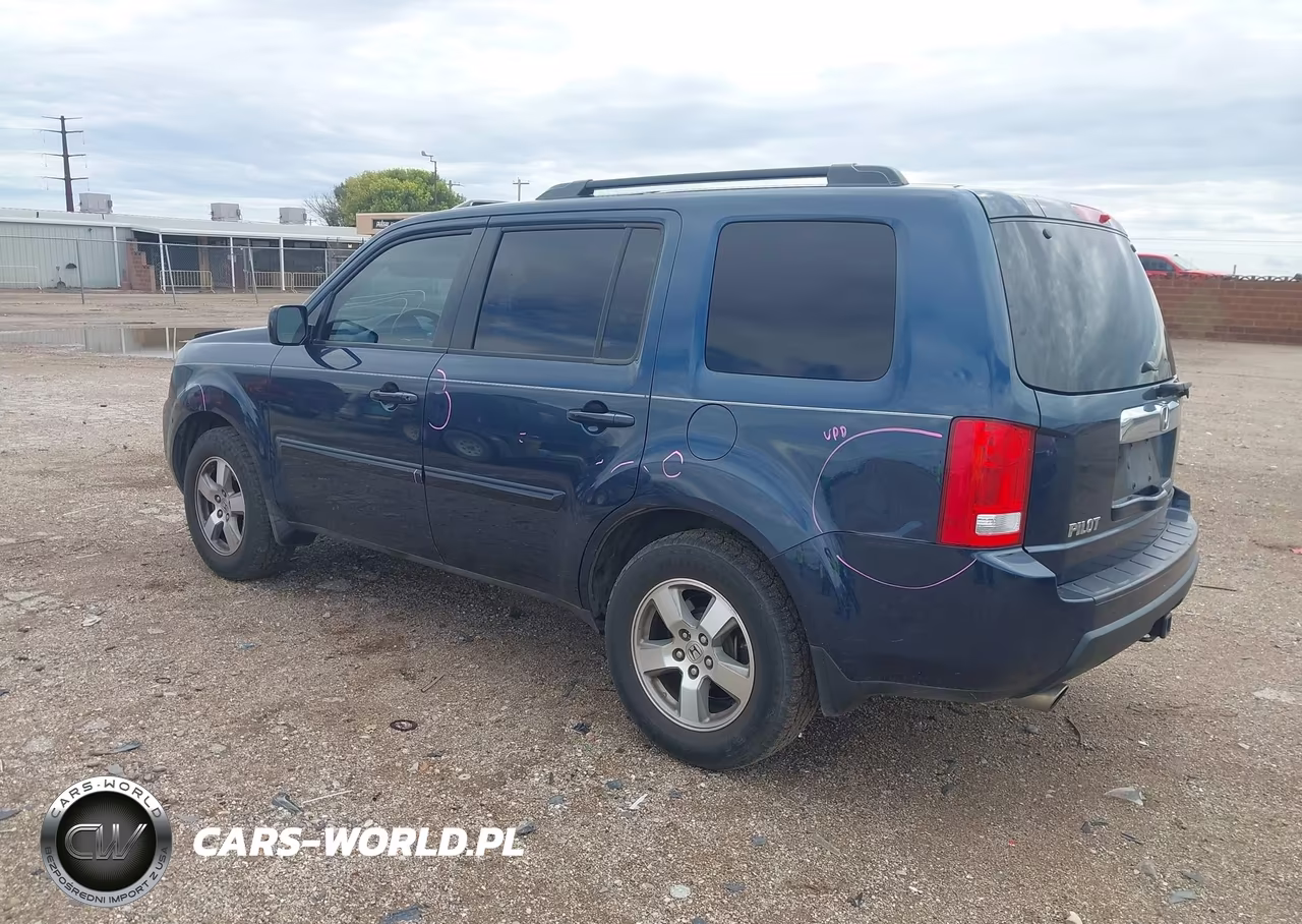 2009 Honda Pilot Ex-L VIN:5FNYF48569B046259 - 3