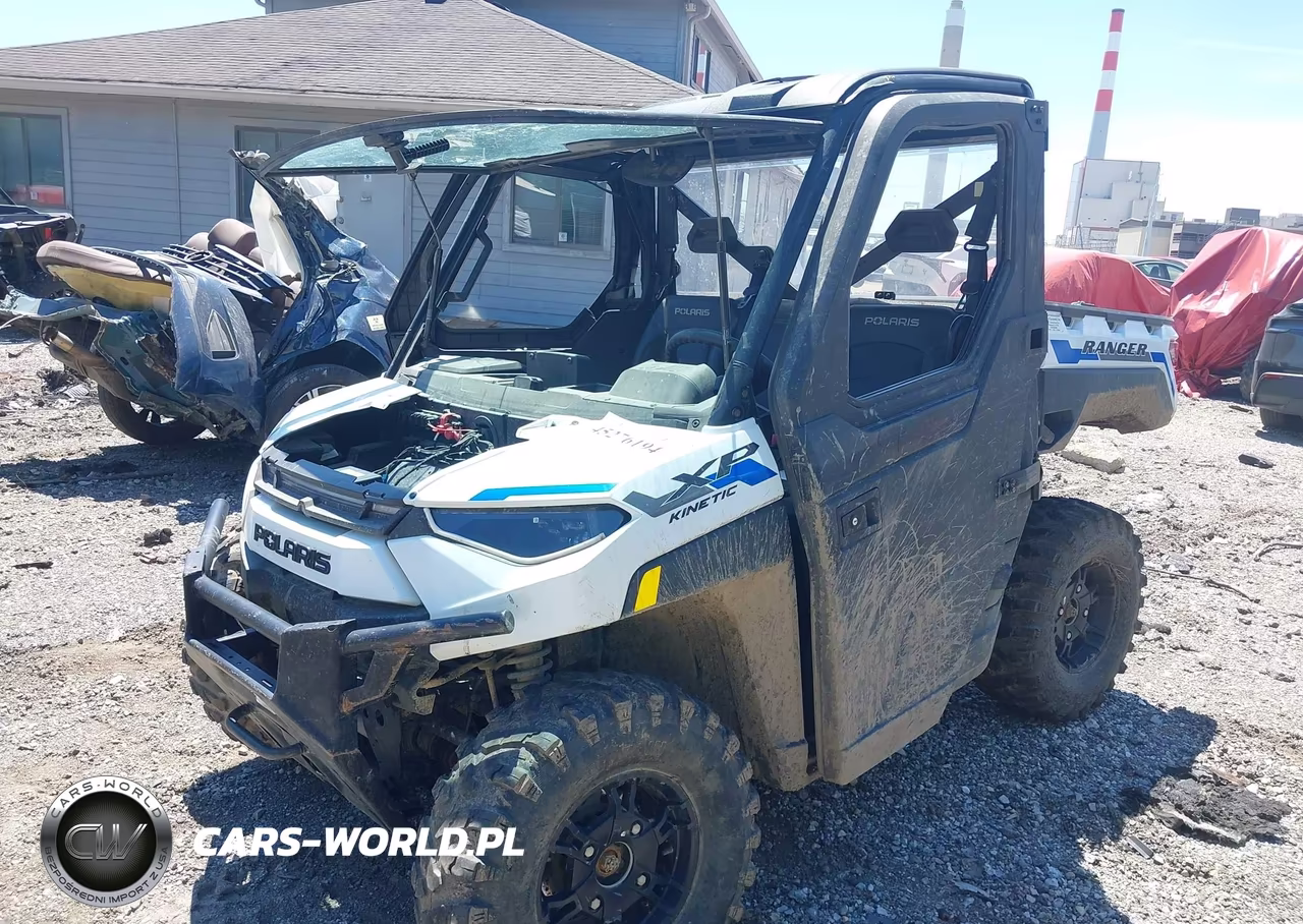 2024 Polaris Ranger Xp Kinetic Ultimate VIN:4XAE3GC42R8454437 - 2