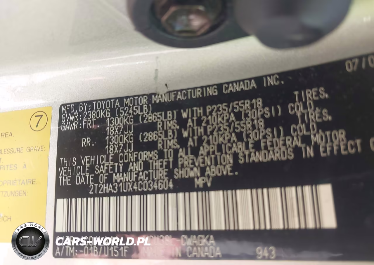 2004 Lexus Rx 330 VIN:2T2HA31UX4C034604 - 9