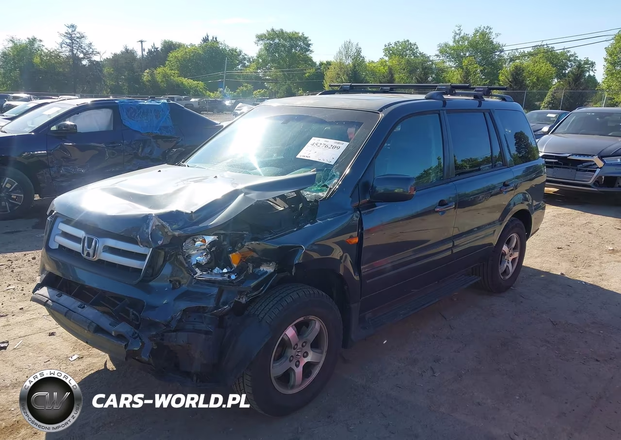 2006 Honda Pilot Ex-L VIN:5FNYF28526B012285 - 2