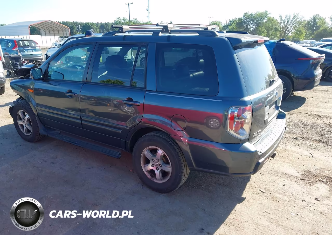 2006 Honda Pilot Ex-L VIN:5FNYF28526B012285 - 3
