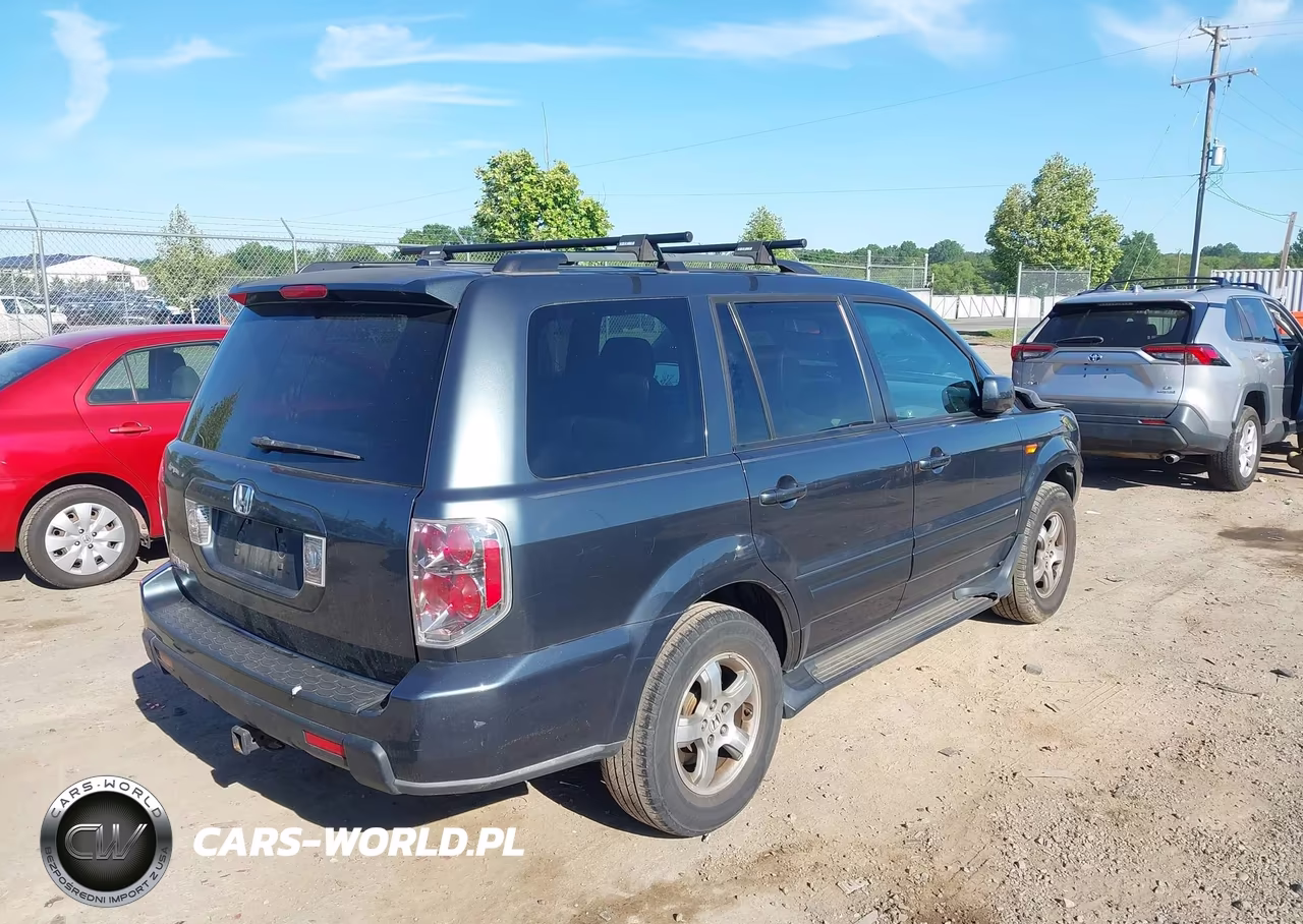 2006 Honda Pilot Ex-L VIN:5FNYF28526B012285 - 4