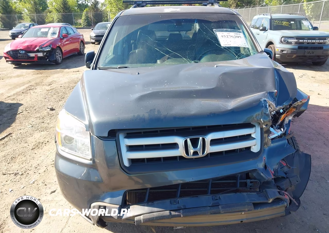 2006 Honda Pilot Ex-L VIN:5FNYF28526B012285 - 6