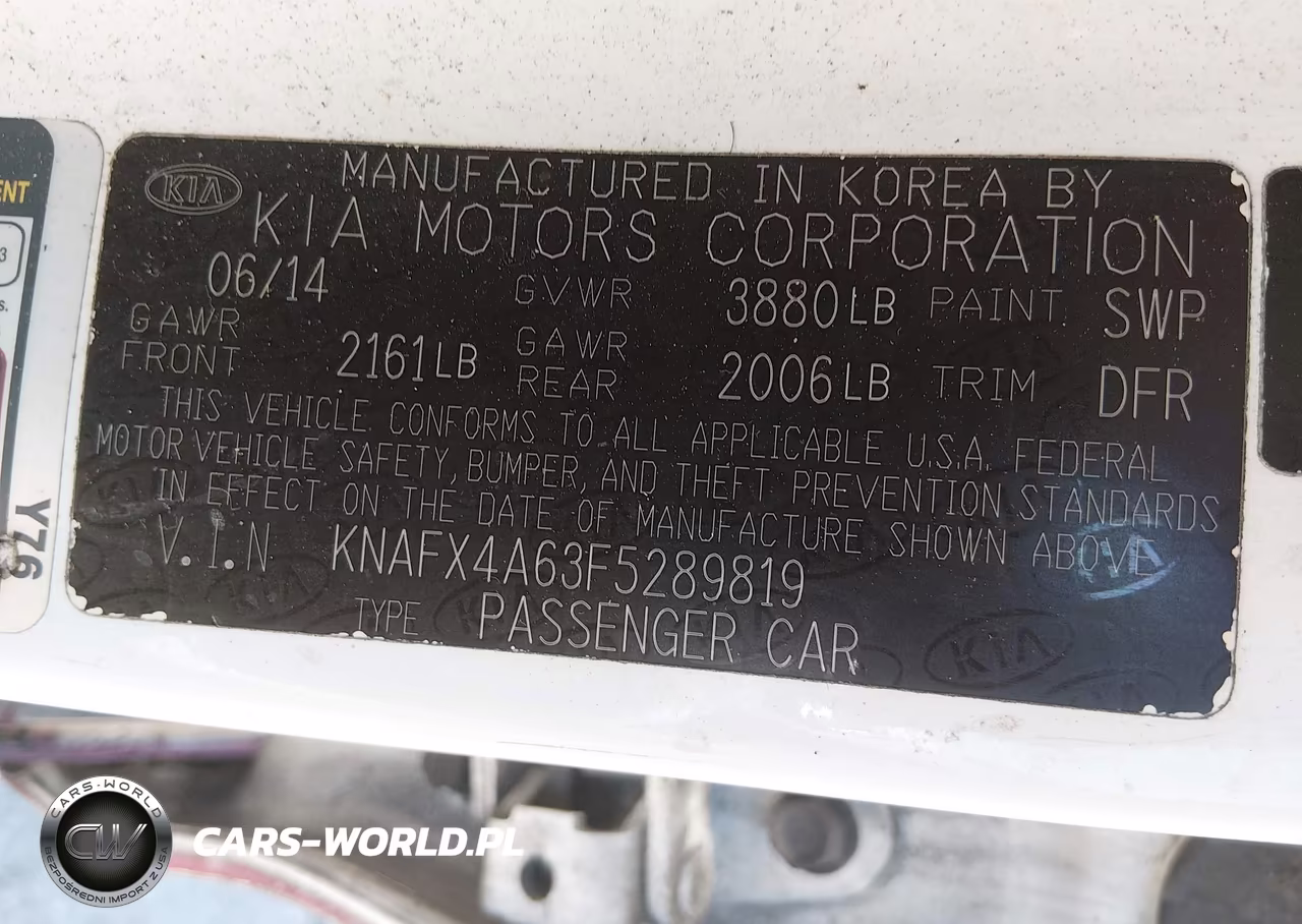 2015 Kia Forte Lx VIN:KNAFX4A63F5289819 - 9
