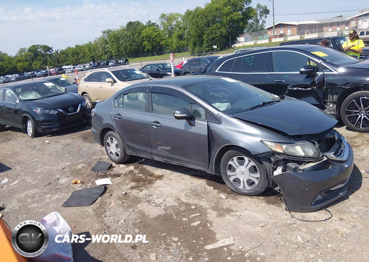 2013 Honda Civic Hybrid VIN:19XFB4F29DE001844 - 12
