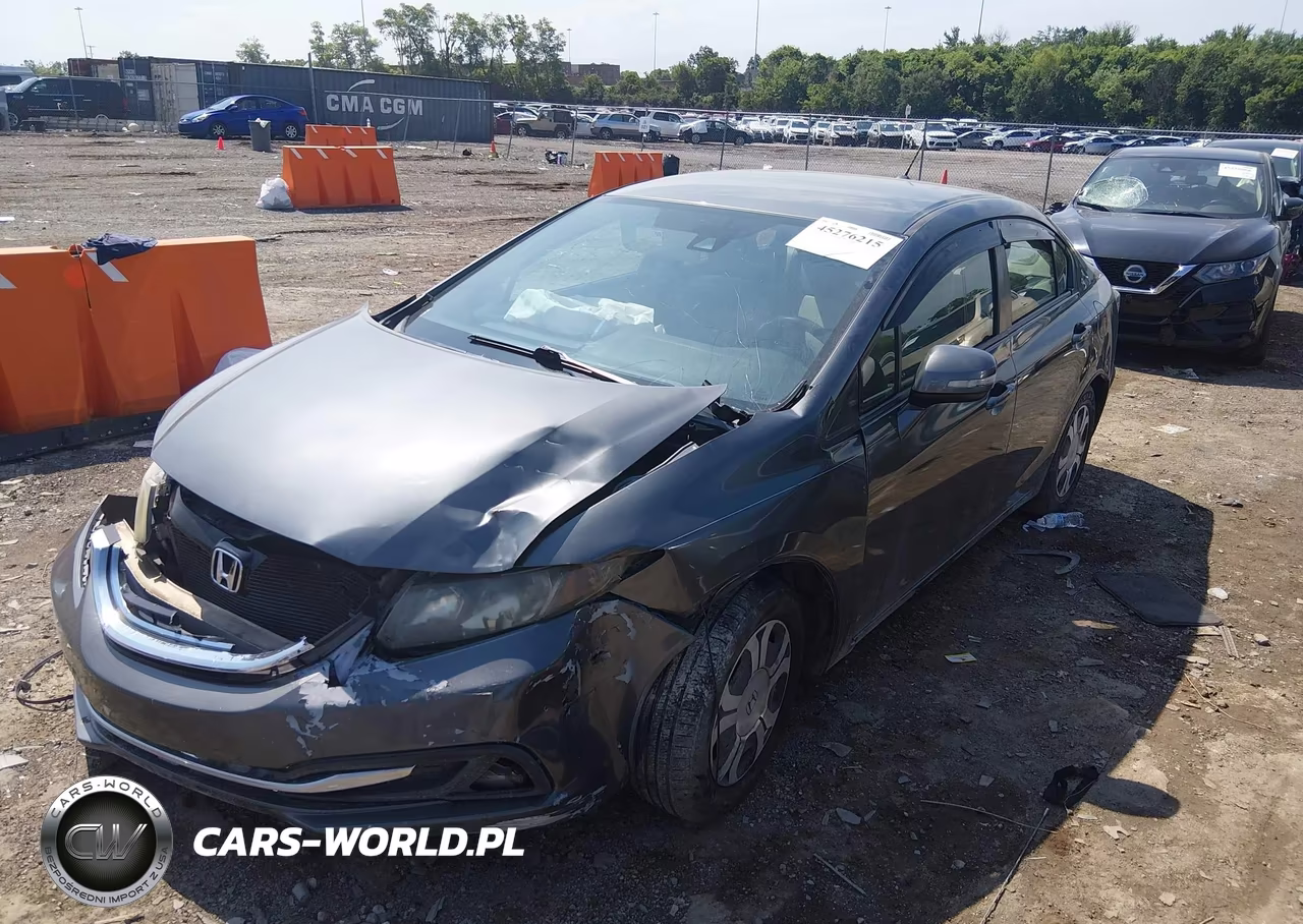2013 Honda Civic Hybrid VIN:19XFB4F29DE001844 - 2