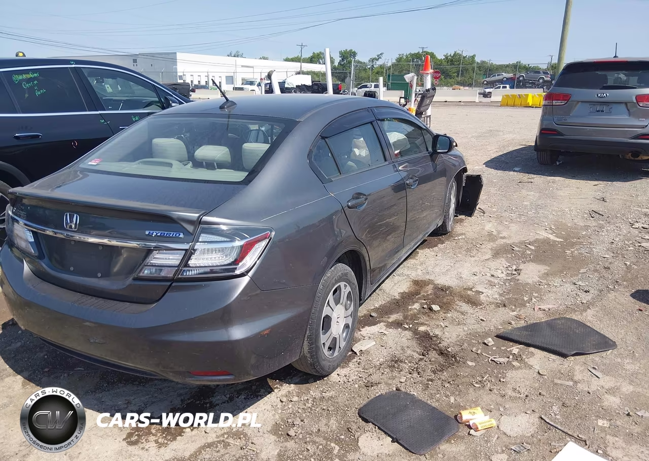 2013 Honda Civic Hybrid VIN:19XFB4F29DE001844 - 4