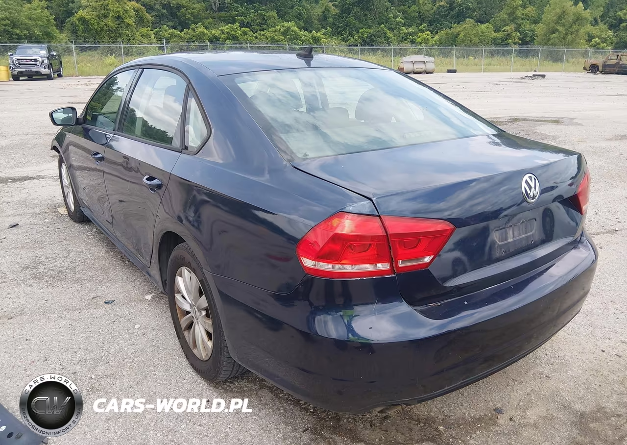 2013 Volkswagen Passat 2.5L S-2.5L Wolfsburg Edition VIN:1VWAH7A36DC151439 - 3