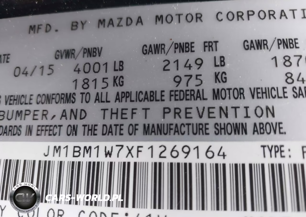 2015 Mazda Mazda3 I Grand Touring VIN:JM1BM1W7XF1269164 - 9