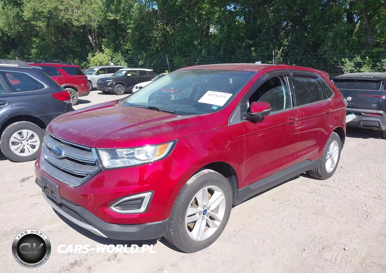 2017 Ford Edge Sel VIN:2FMPK4J90HBB46062 - 2