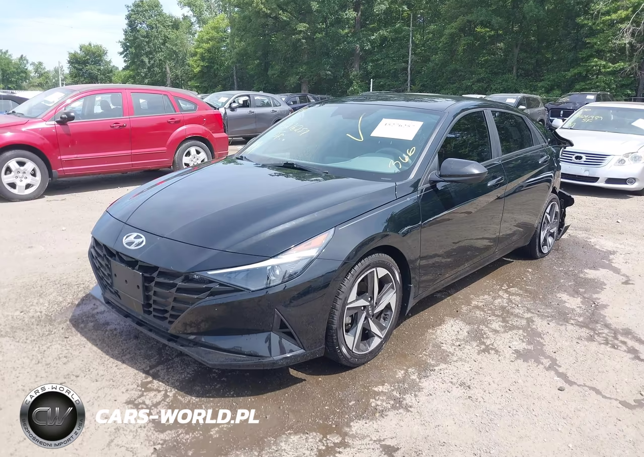 2023 Hyundai Elantra Sel VIN:KMHLS4AG9PU460069 - 2
