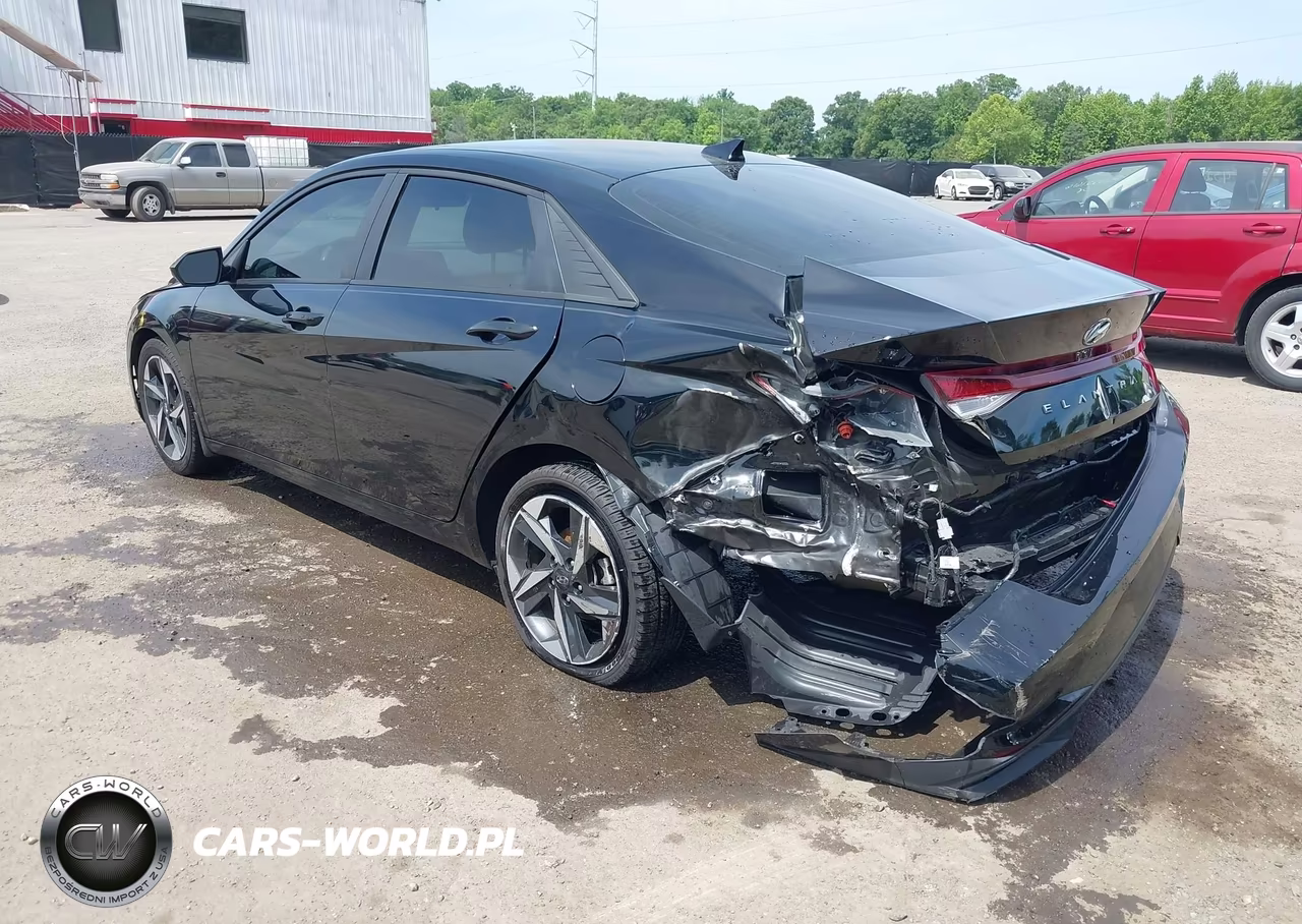 2023 Hyundai Elantra Sel VIN:KMHLS4AG9PU460069 - 3