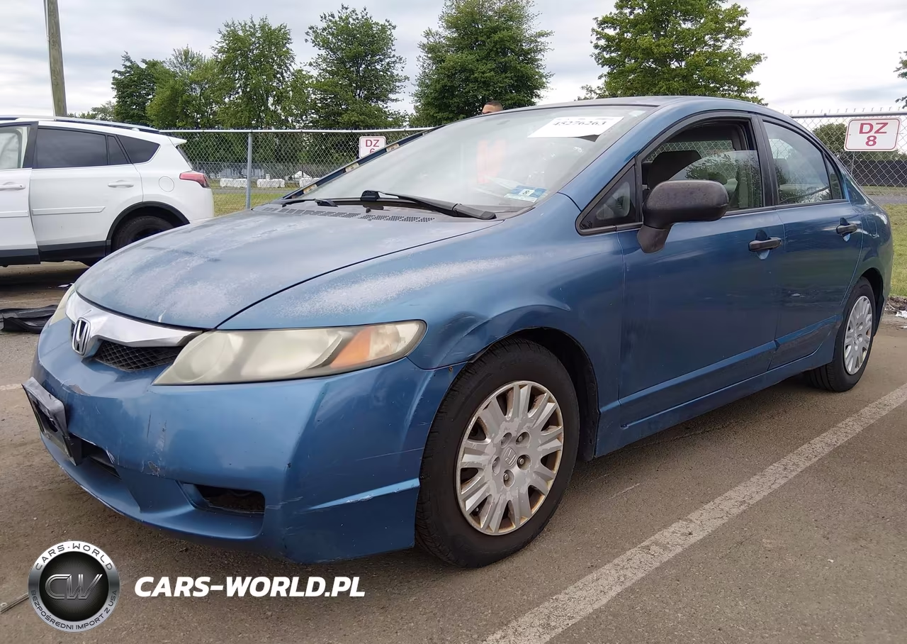 2010 Honda Civic Vp VIN:2HGFA1F34AH573884 - 2