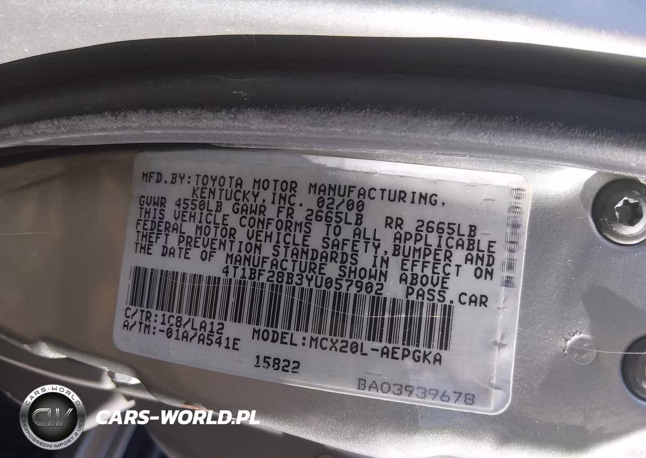2000 Toyota Avalon Xls VIN:4T1BF28B3YU057902 - 9