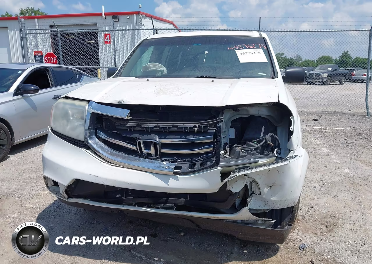 2012 Honda Pilot Lx VIN:5FNYF4H24CB005206 - 12
