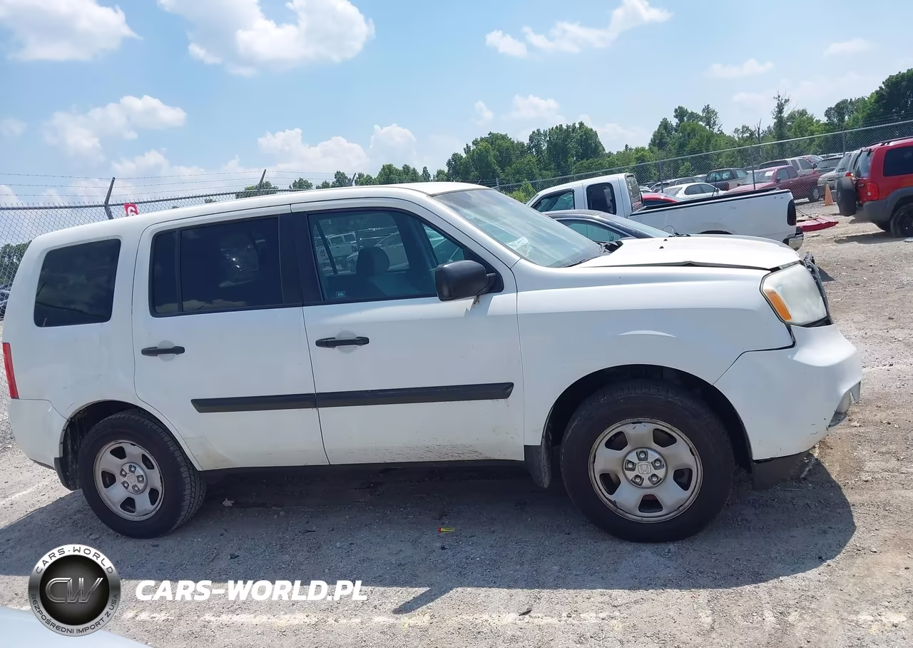 2012 Honda Pilot Lx VIN:5FNYF4H24CB005206 - 13