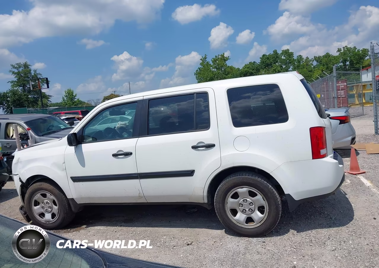 2012 Honda Pilot Lx VIN:5FNYF4H24CB005206 - 14