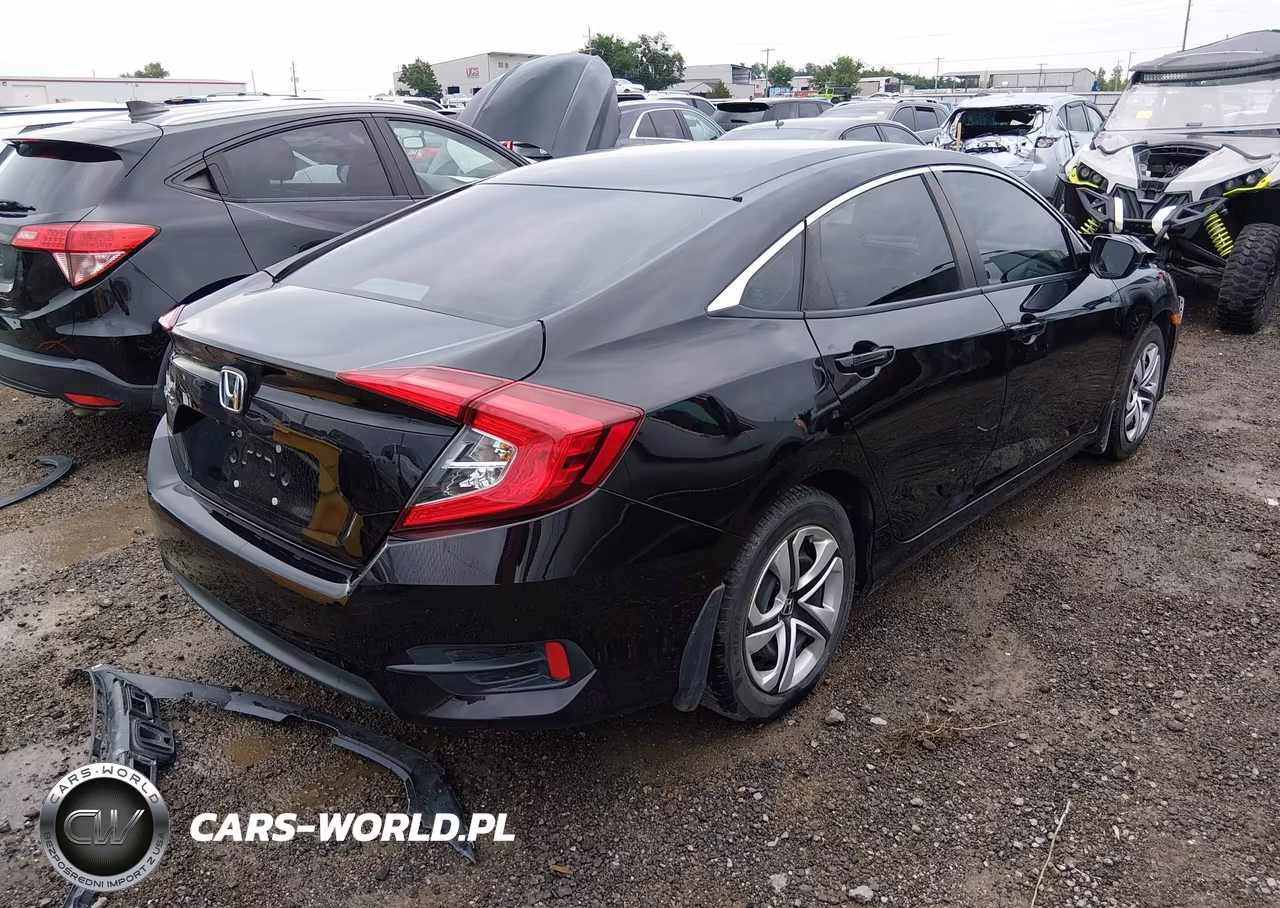 2018 Honda Civic Lx VIN:19XFC2F56JE038700 - 4