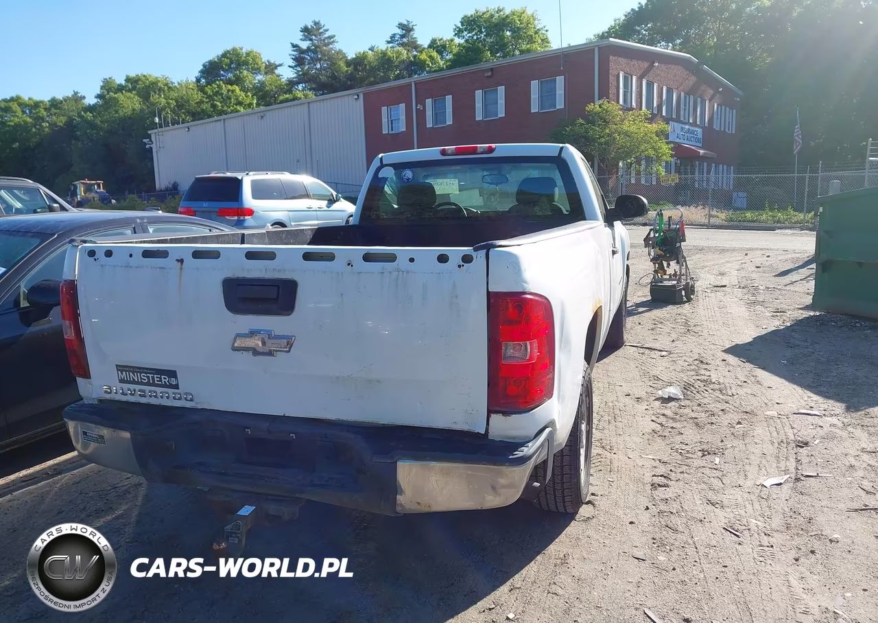 2008 Chevrolet Silverado 1500 Work Truck VIN:1GCEC14X48Z326384 - 4